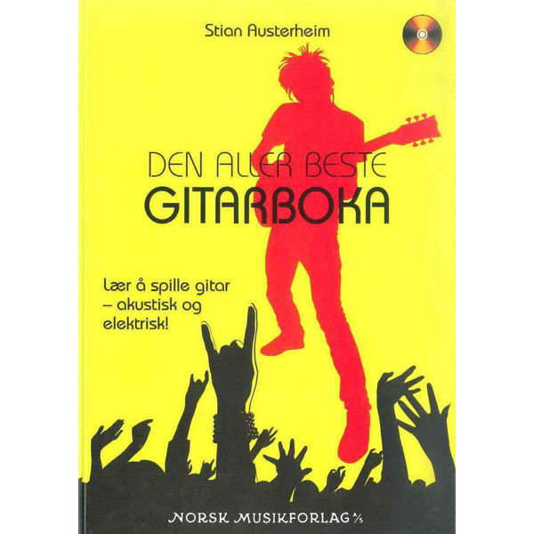 Den Aller Beste Gitarbk.M./Cd, Stian Austerheim - Gitarlærebok Skole