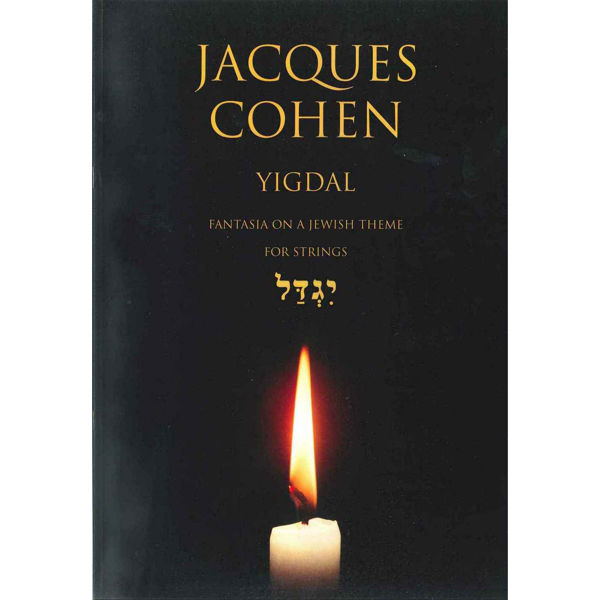 Yigdal(Fantasia On A...) Score, Jacques Cohen - String Orchestra Partitur