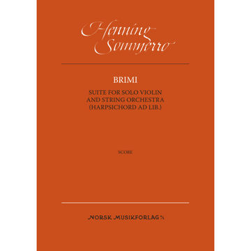 Brimi, Henning Sommerro. Fiolin solo og Strykeorkester