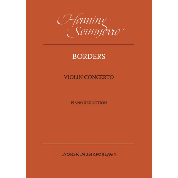 Borders Violin Concerto, Henning Sommerro, Violin and Piano