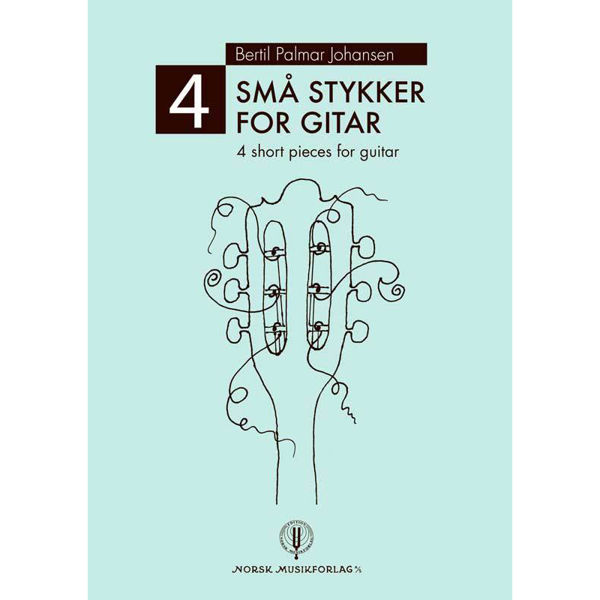 4 Små stykker for Gitar, Bertil Palmar Johansen