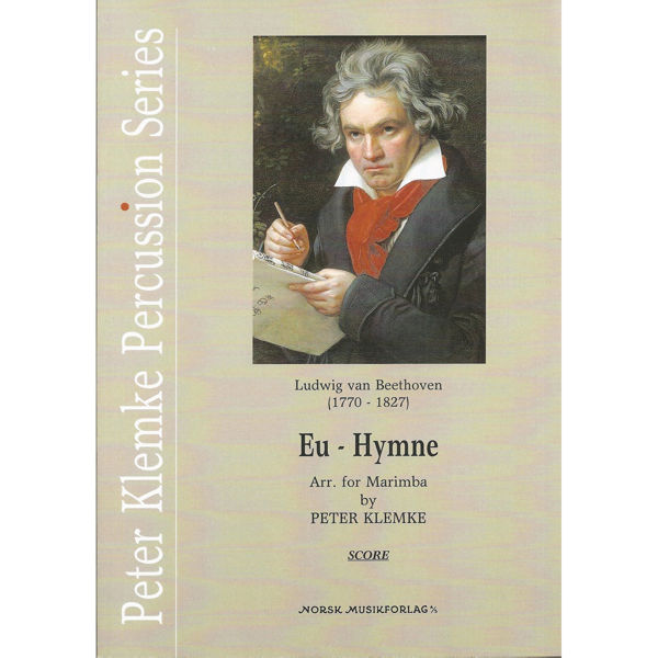 Eu-Hymne, Ludwig van Beethoven arr Peter Klemke. Marimba Quartet