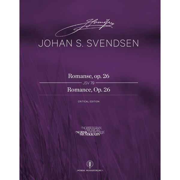 Romanse, op. 26 JSV 79  Johan S. Svendsen. Critical Edition Score