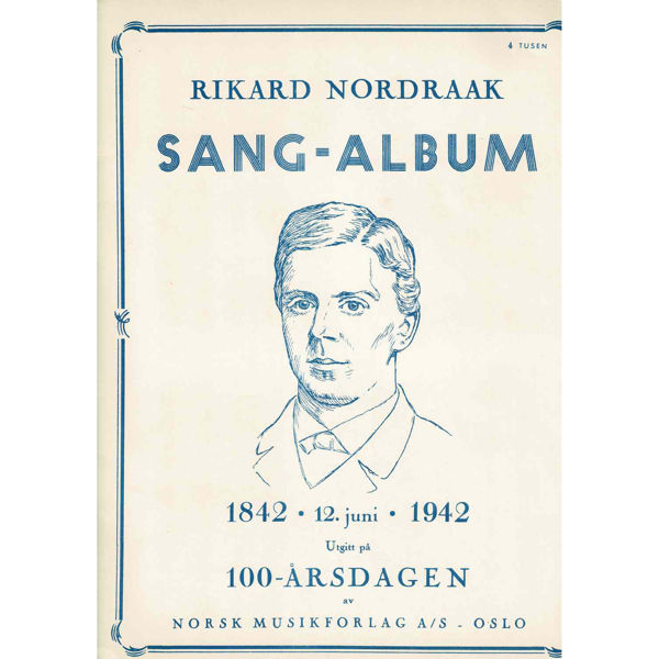 Sang-Album, Rikard Nordraak - Vokal/Piano