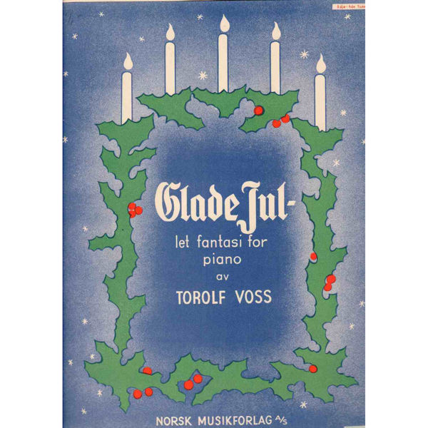 Glade Jul Julestemning Let fantasi for Piano, Torolf Voss