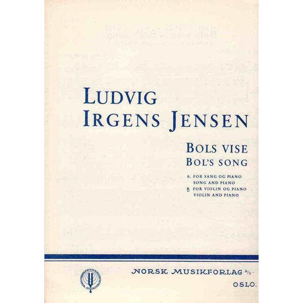 Bols Vise, Ludvig Irgens Jensen - Fiolin, Piano