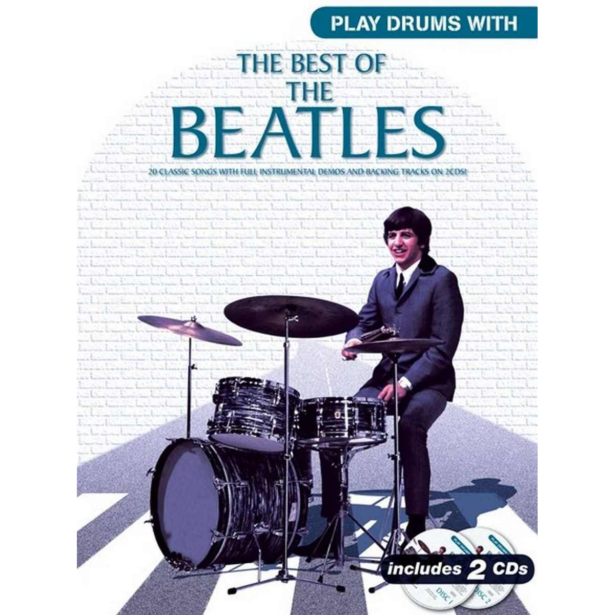 Play Drums With The Beatles/The Best Of Beatles *UTGÅTT MusikkMiljø