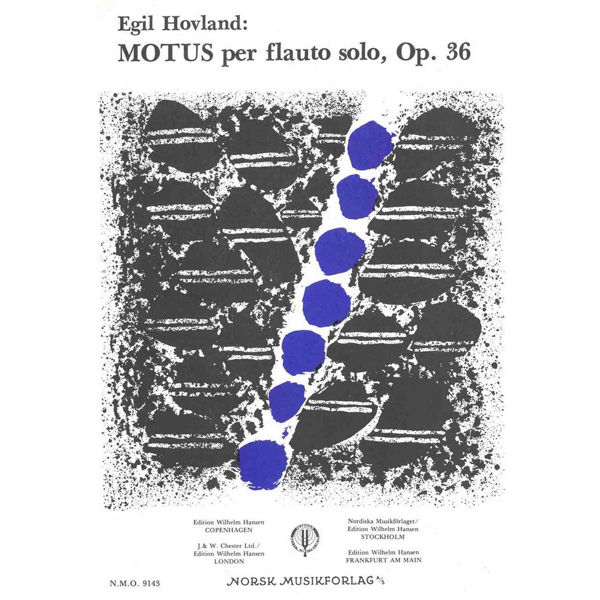 Motus Per Flauto Solo  Op.36, Egil Hovland
