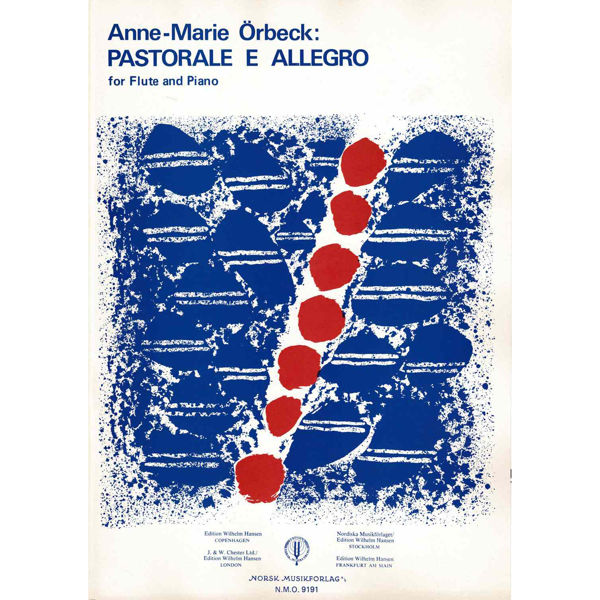 Pastorale E Allegro, Anne-Marie Ørbeck - Fløyte og Piano