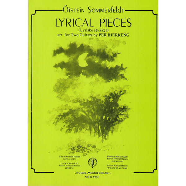 Lyrical Pieces, Øistein Sommerfeldt - Gitarduett