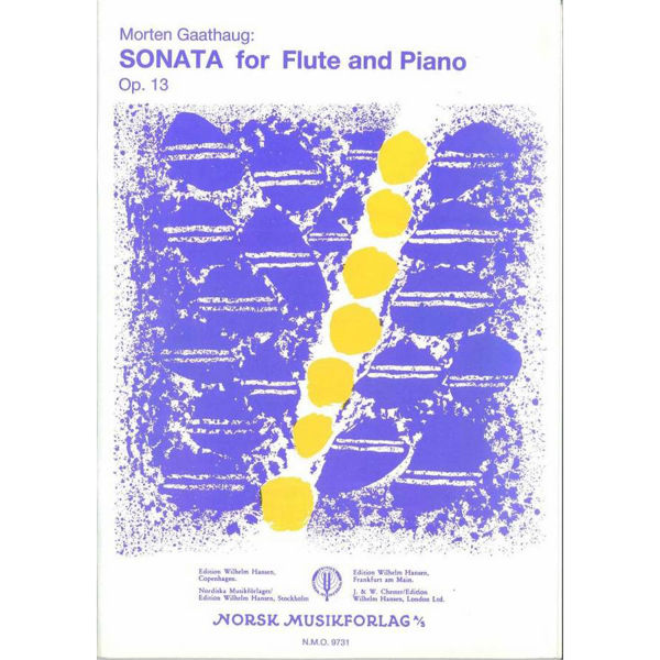 Sonata For Flute And Piano, Morten Gaathaug - Fløyte, Piano