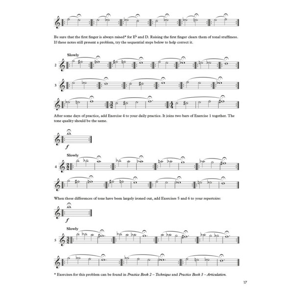 Trevor Wye - Practice book for the flute - Book 1-6