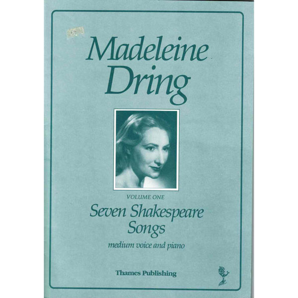 Seven Shakespeare Songs - Madeleine Dring - Medium Voice and Piano