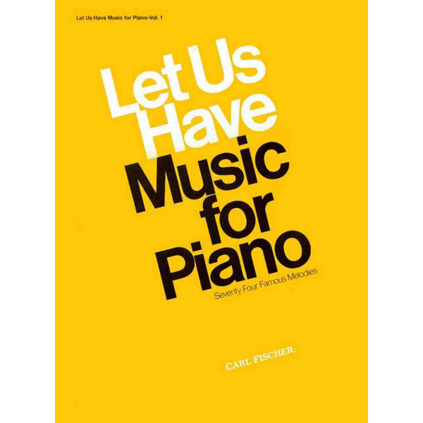 Let Us Have Music For Piano 1, Maxwell Eckstein