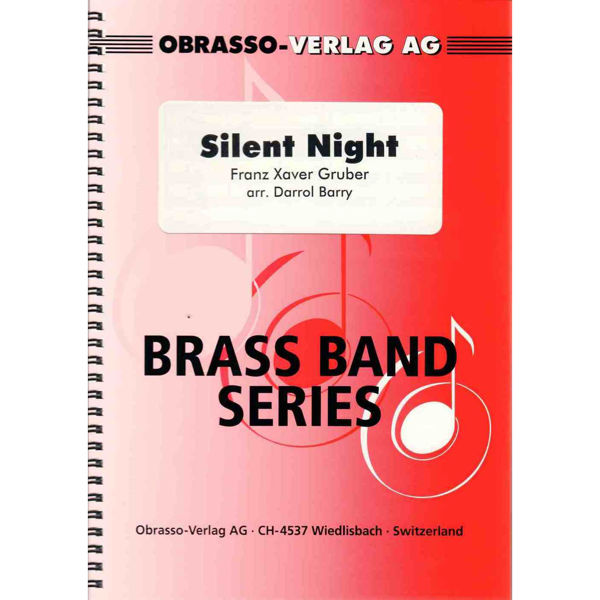 Silent Night, Gruber arr Darrol Barry. Brass Band