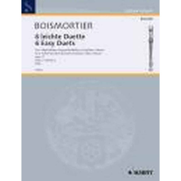 Boismortier Op 10 Six easy Duets Vol 2 Op. 17