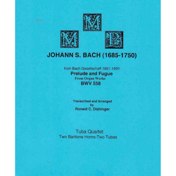 Prelude and Fugue BWV558 - J.S. Bach for Tuba Quartet
