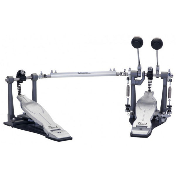 Stortrommepedal Pearl Elimintaor P-1032, Solo Black, Double Pedal w/DB-150