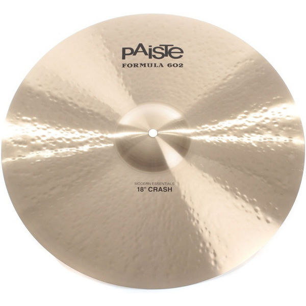 Cymbal Paiste Formula 602 Modern Essentials Crash, Crash 18, Vinnie Colaiuta