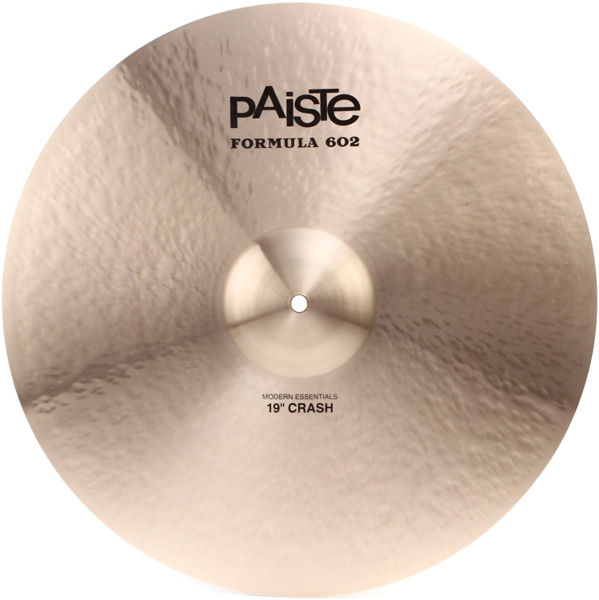 Cymbal Paiste Formula 602 Modern Essentials Crash, Crash 19, Vinnie Colaiuta