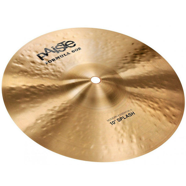 Cymbal Paiste Formula 602 Modern Essentials Splash, 10, Vinnie Colaiuta