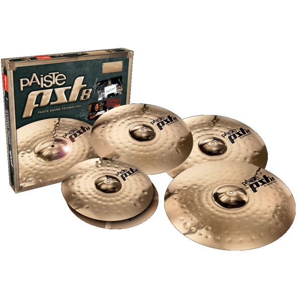 Cymbalpakke Paiste PST 8 Universal Sett, 14-18-20 + 16
