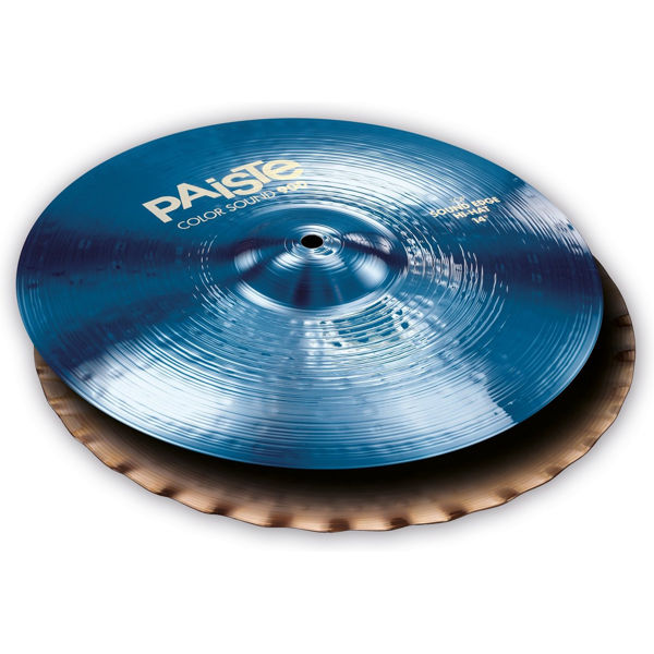 Hi-Hat Paiste 900 Colour Sound Blue, Sound Edge 14, Pair