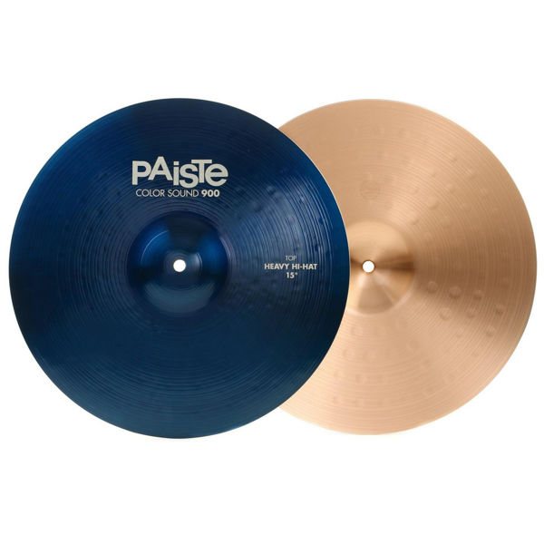 Hi-Hat Paiste 900 Colour Sound Blue, Heavy 14, Pair