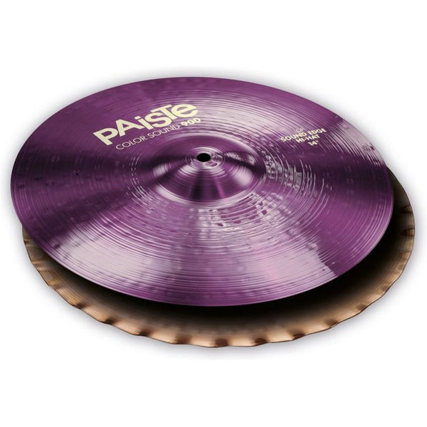 Hi-Hat Paiste 900 Colour Sound Purple, Sound Edge 14, Pair