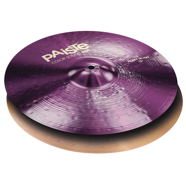 Hi-Hat Paiste 900 Colour Sound Purple, Heavy 14, Pair