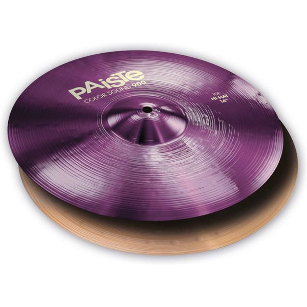Hi-Hat Paiste 900 Colour Sound Purple, Medium 14, Pair