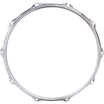 Strammering Ludwig P21362R, 14-10 Hole Triple Flange Batter Hoop, 2,3mm, Chrome Plated, USA Metall Skarptrommer