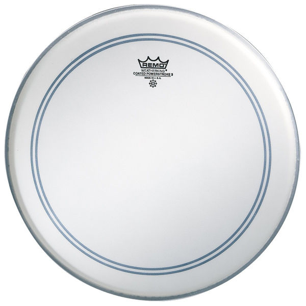 Trommeskinn Remo Powerstroke 3 P3-0110-BP, Coated 10