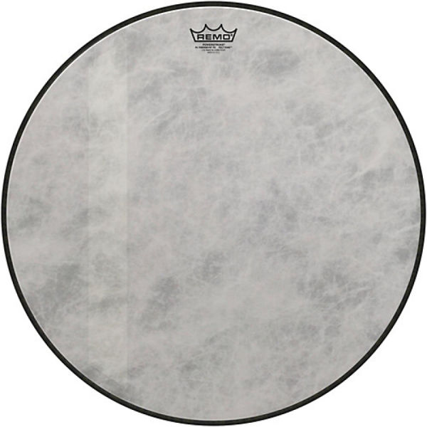 Stortrommeskinn Remo Powerstroke 3 Fiberskyn Diplomat Felt Tone, P3-1518-FD-FLT, 18