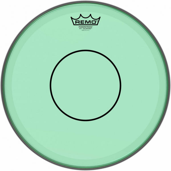 Trommeskinn Remo Powerstroke 77 Colortone P7-0313-CT-GN, Green 13