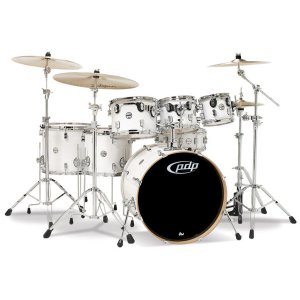 Slagverk PDP Concept Maple CM7, 22x18-8x7-10x8-12x9-14x12-16x14-14x5,5, Pearlescent White(PW)