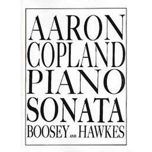 Piano Sonata, Copland - Piano