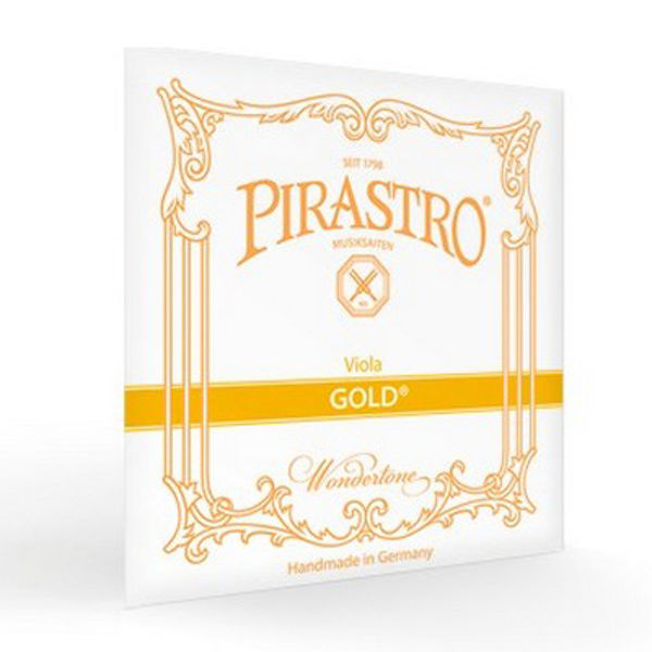 Bratsjstreng Pirastro Gold 2D Gut Core, Silver Plated, Medium *Utgått når siste er solgt