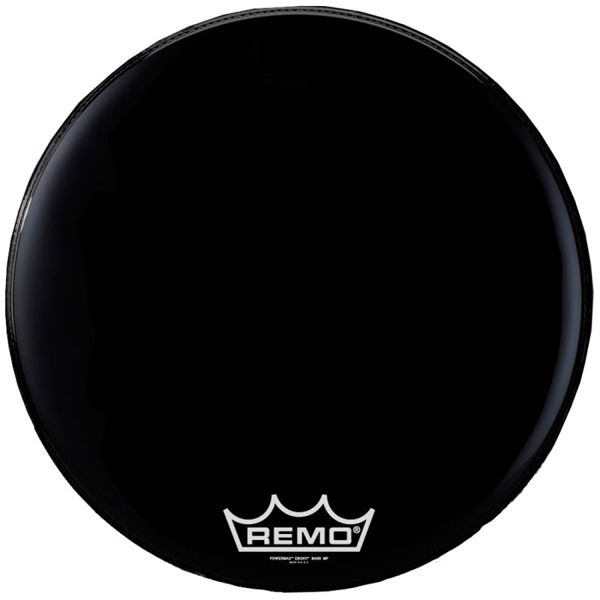 Stortrommeskinn Remo Powermax PM-1414-MP, Ebony 14