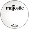 Stortrommeskinn Majestic (Remo) Power Max PM20, 20, Smooth White