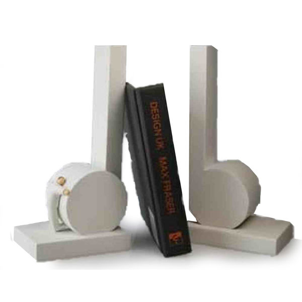 Bookends White Crotchet / Bokstøtte