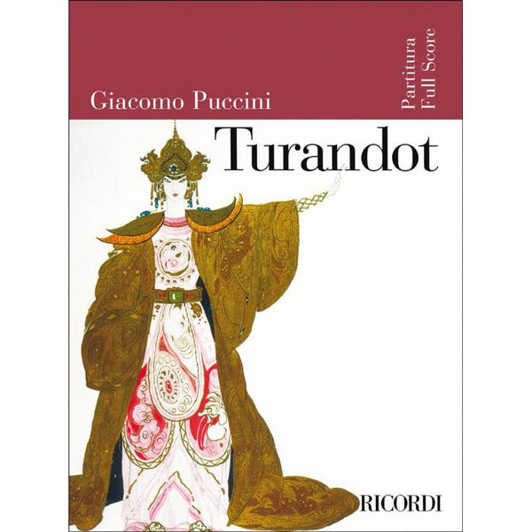 Turandot, Giacomo Pucchini. Score Orchstra, Soli SATB, SATB divisi