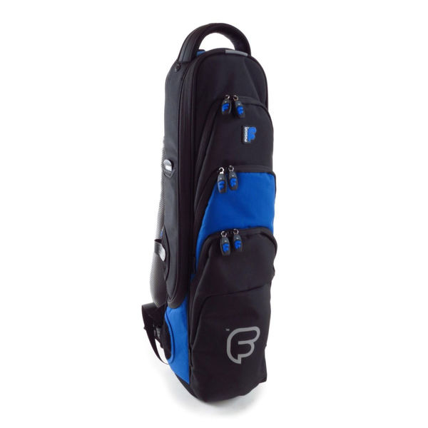 Gig Bag Sopransaksofon Fusion Premium Sort/Blå