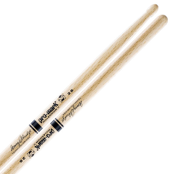 Trommestikker Pro-Mark Autograph Tommy Aldridge 2S, PW2SW, Oak, Wood Tip