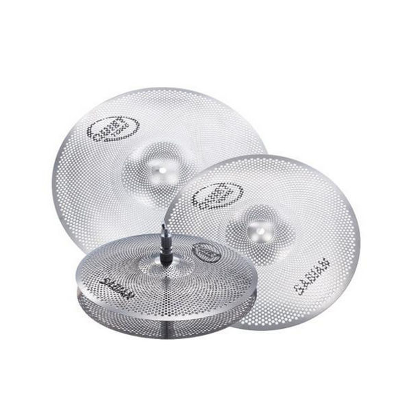 Cymbalpakke Sabian Quiet Tone QTPC502, 13-14-18