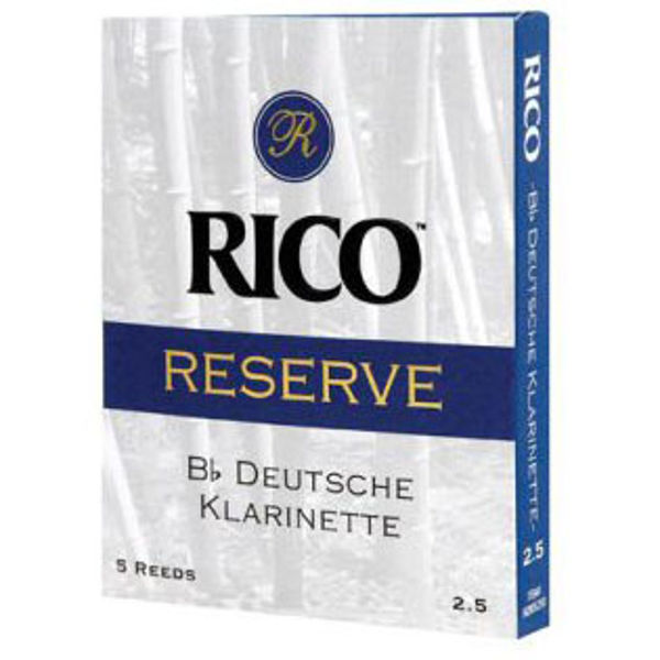 Klarinettrør Rico Reserve Tysk/German/Deutch 4, 5 pakke