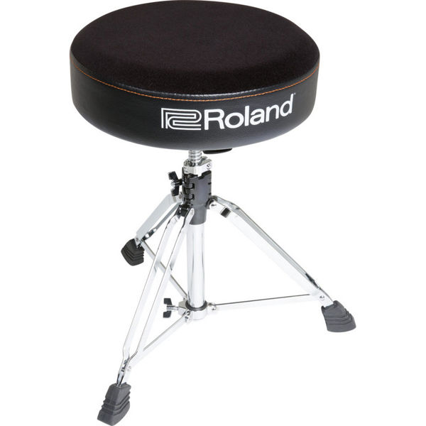 Trommestol Roland RDT-R, Round, Velours Seat