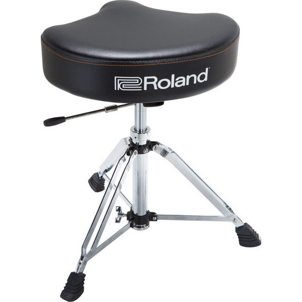 Trommestol Roland RDT-SHV, Saddle Vinyl Seat, Hydrolic