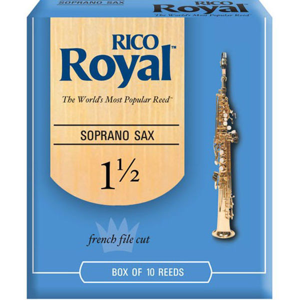 Sopransaksofonrør Rico Royal D'Addario 1,5