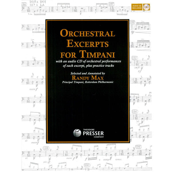 Orchestral Excerpts For Timpani, Randy Max